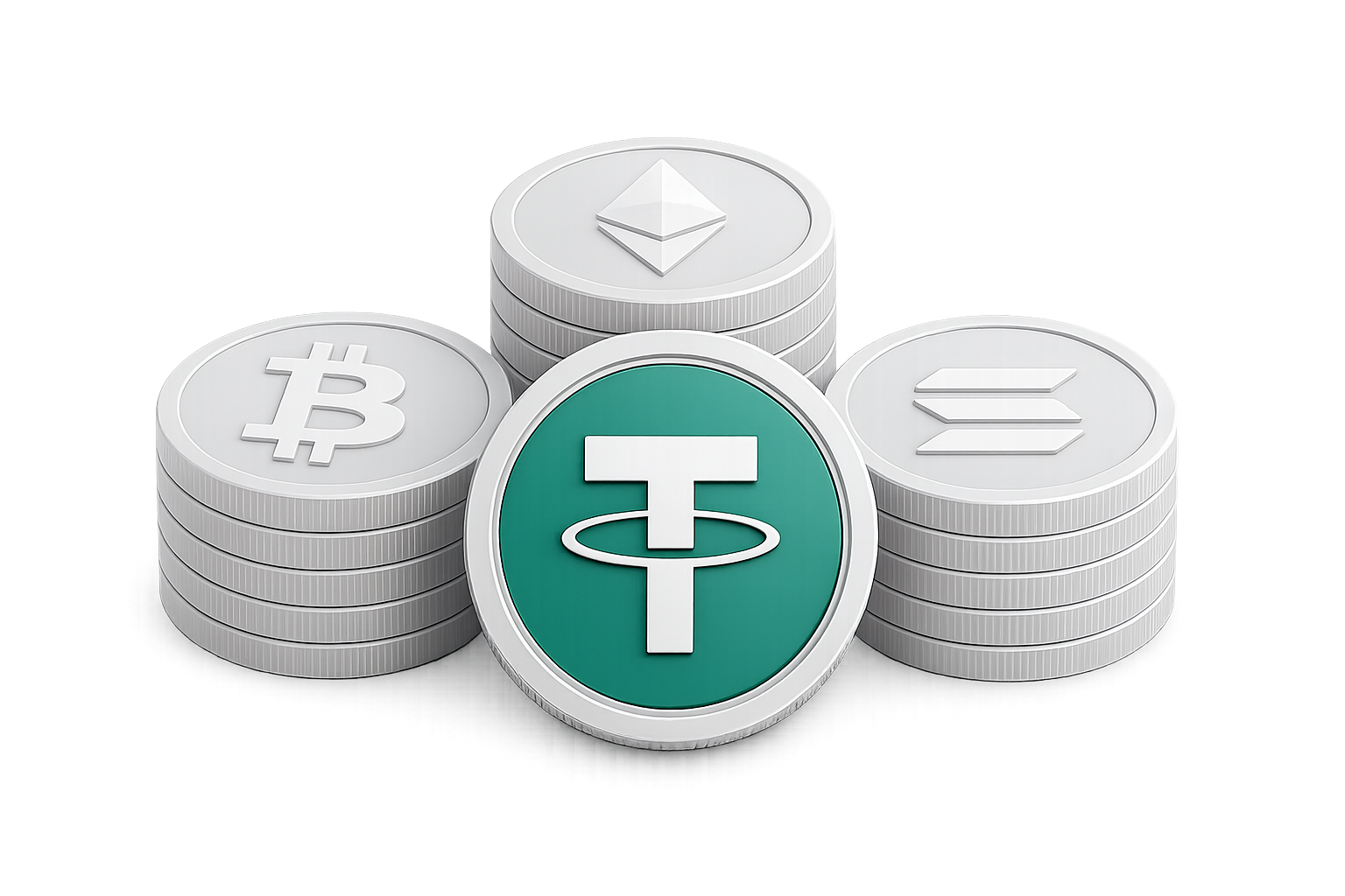 Интерфейс криптовалютного портфеля